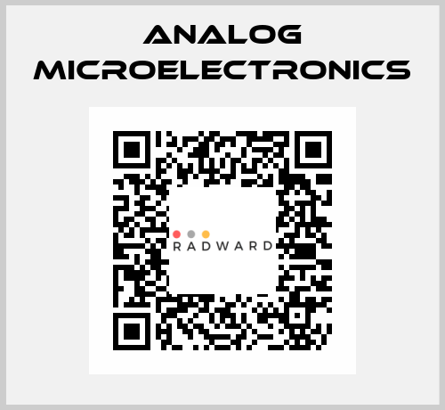 Analog Microelectronics