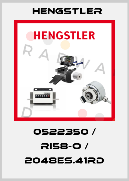 0522350 / RI58-O / 2048ES.41RD Hengstler