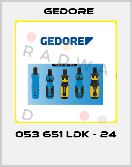 053 651 LDK - 24  Gedore