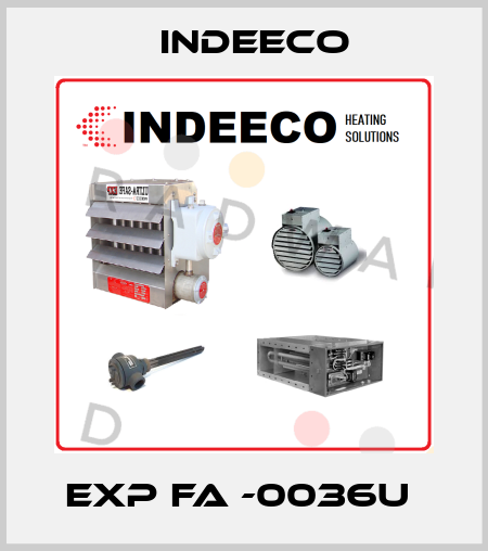 EXP FA -0036U  Indeeco