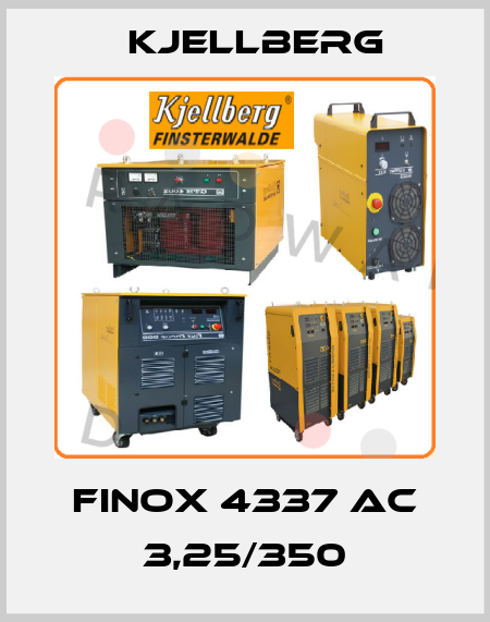 FINOX 4337 AC 3,25/350 Kjellberg