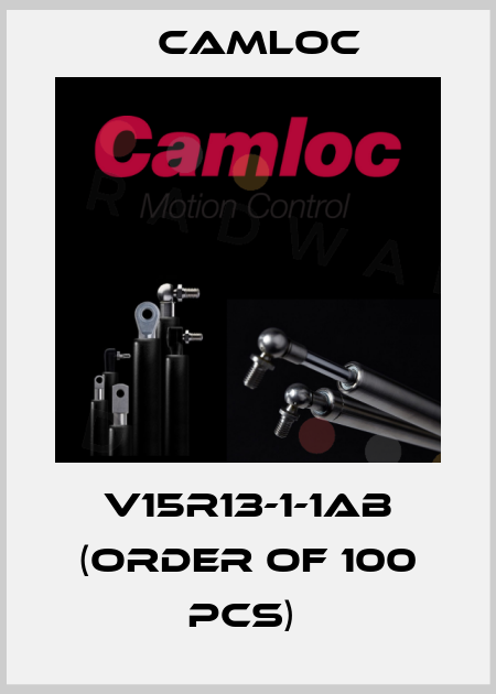 V15R13-1-1AB (order of 100 pcs)  Camloc