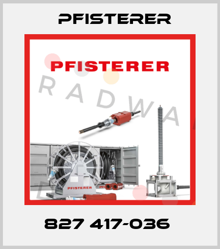 827 417-036  Pfisterer