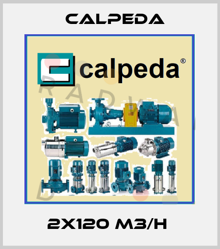 2X120 M3/H  Calpeda