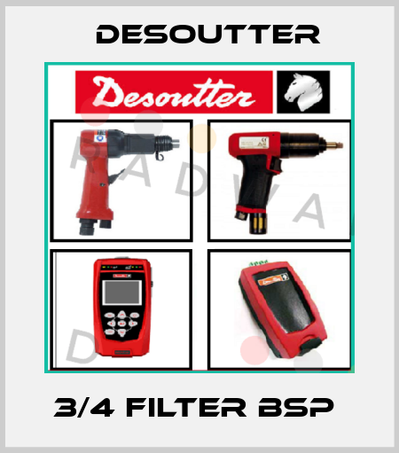 3/4 FILTER BSP  Desoutter