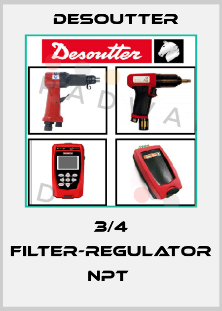 3/4 FILTER-REGULATOR NPT  Desoutter