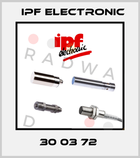 30 03 72  IPF Electronic