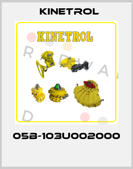 05B-103U002000  Kinetrol