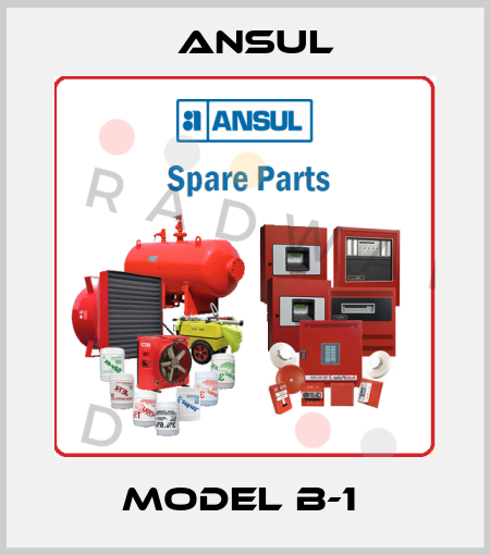 MODEL B-1  Ansul