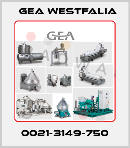 0021-3149-750 Gea Westfalia