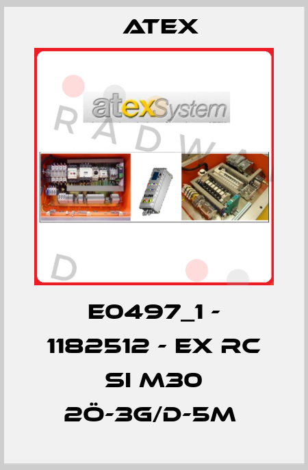 E0497_1 - 1182512 - Ex RC Si M30 2Ö-3G/D-5m  Atex