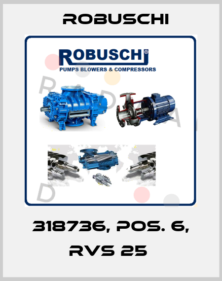 318736, POS. 6, RVS 25  Robuschi