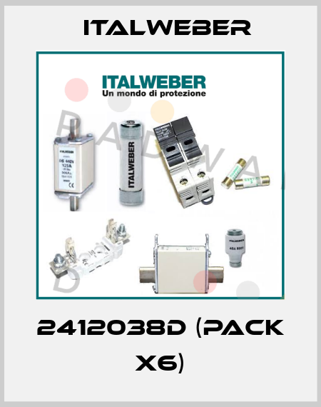 2412038D (pack x6) Italweber