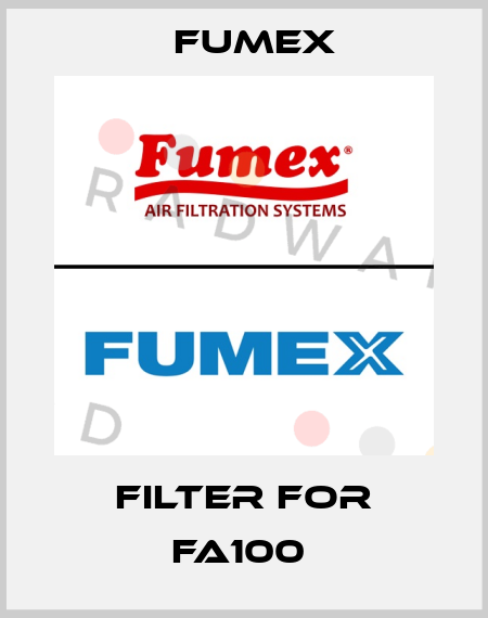 Filter for FA100  Fumex