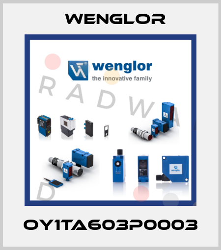 OY1TA603P0003 Wenglor