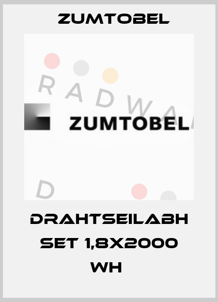 DRAHTSEILABH SET 1,8x2000 WH  Zumtobel