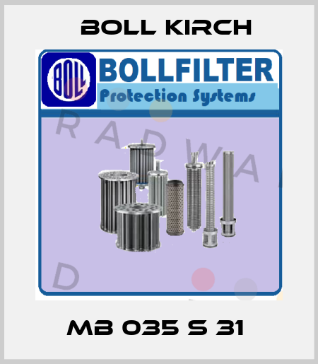 MB 035 S 31  Boll Kirch