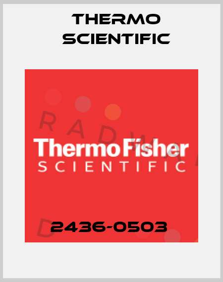 2436-0503  Thermo Scientific