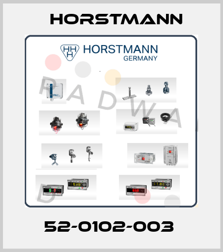 52-0102-003  Horstmann