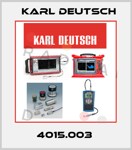 4015.003  Karl Deutsch