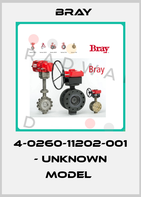 4-0260-11202-001 - UNKNOWN MODEL  Bray