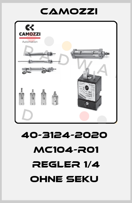 40-3124-2020  MC104-R01 REGLER 1/4 OHNE SEKU  Camozzi