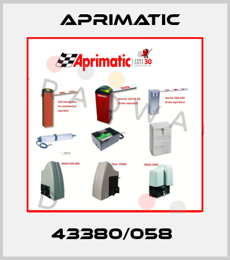 43380/058  Aprimatic