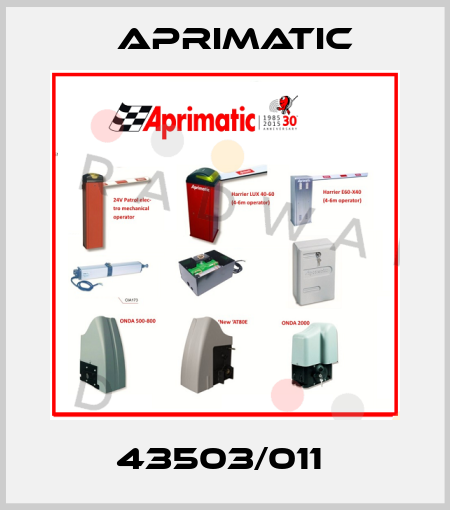 43503/011  Aprimatic