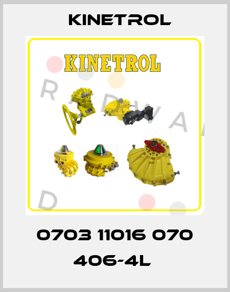 0703 11016 070 406-4L  Kinetrol