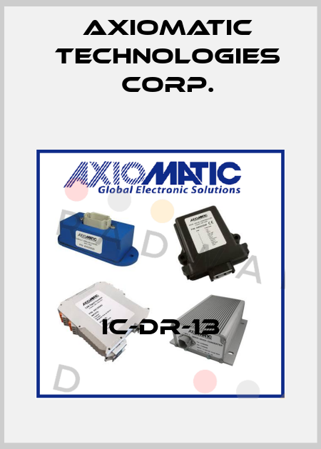 IC-DR-13 Axiomatic Technologies Corp.