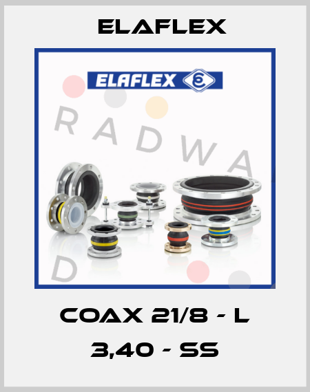 COAX 21/8 - L 3,40 - SS Elaflex