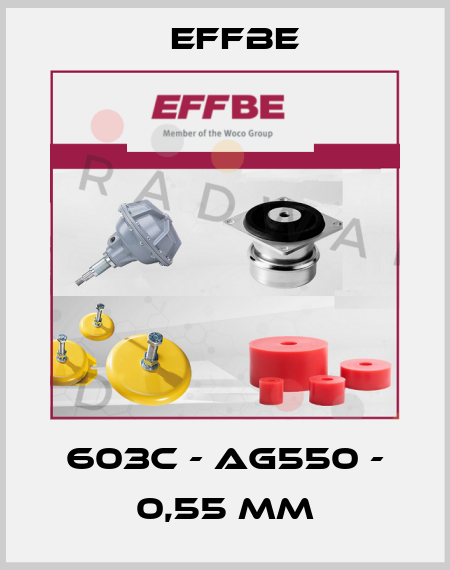 603C - AG550 - 0,55 mm Effbe