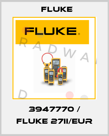 3947770 / Fluke 27II/EUR Fluke