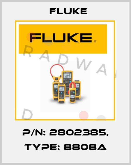 P/N: 2802385, Type: 8808A Fluke
