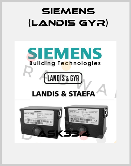ASK33.4  Siemens (Landis Gyr)