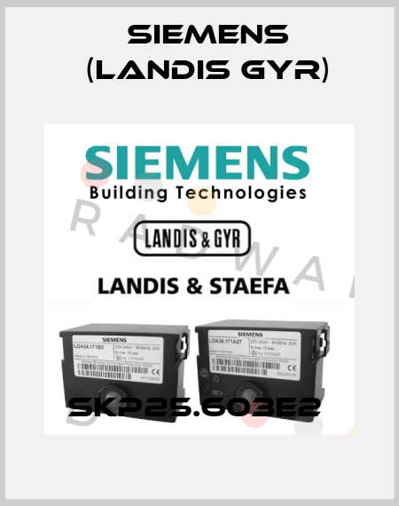 SKP25.603E2  Siemens (Landis Gyr)