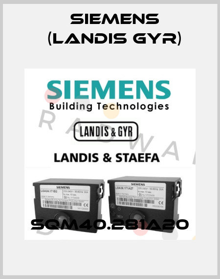 SQM40.281A20 Siemens (Landis Gyr)