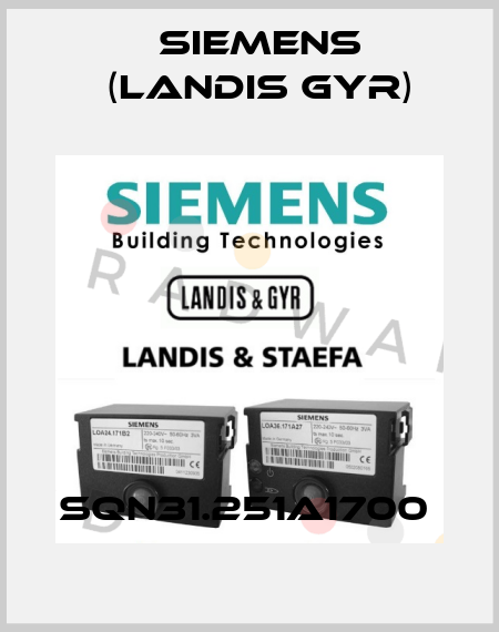SQN31.251A1700  Siemens (Landis Gyr)
