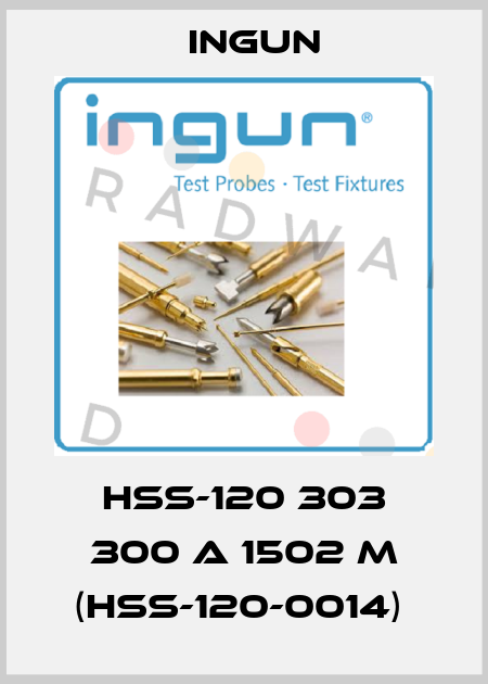 HSS-120 303 300 A 1502 M (HSS-120-0014)  Ingun