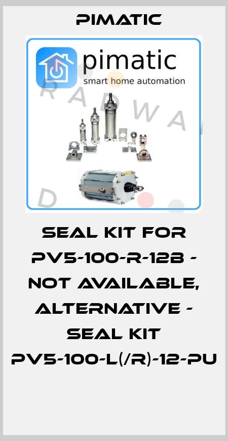 Seal kit for PV5-100-R-12B - not available, alternative - SEAL KIT PV5-100-L(/R)-12-PU  Pimatic