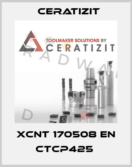 XCNT 170508 EN CTCP425  Ceratizit