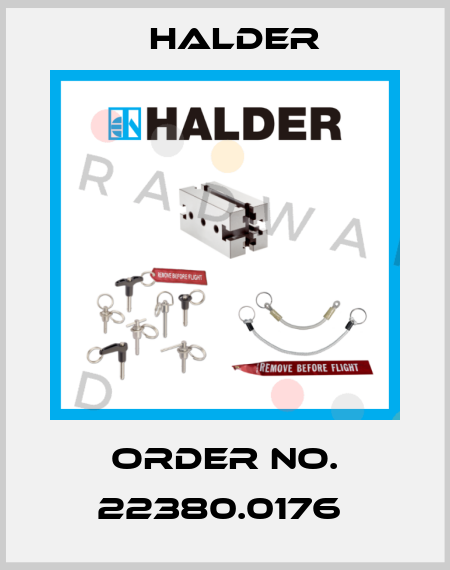 Order No. 22380.0176  Halder