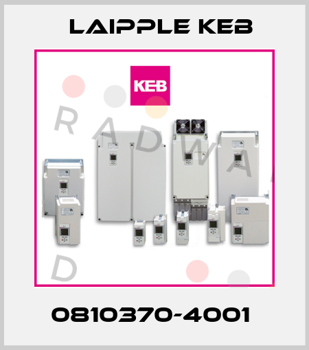 0810370-4001  LAIPPLE KEB