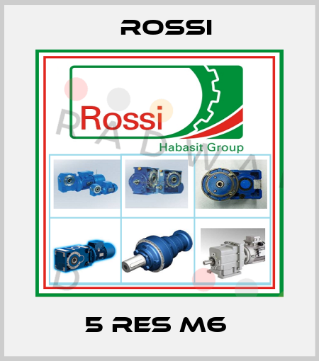 5 RES M6  Rossi