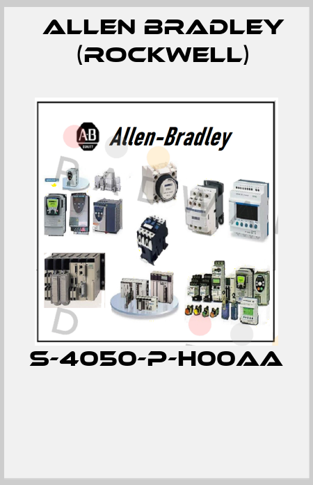  S-4050-P-H00AA  Allen Bradley (Rockwell)