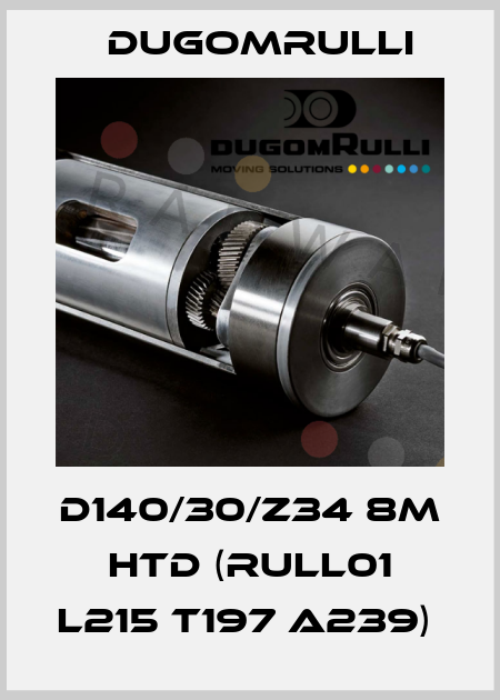 D140/30/Z34 8M HTD (RULL01 L215 T197 A239)  Dugomrulli