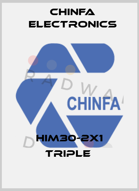 HIM30-2X1 triple  Chinfa Electronics