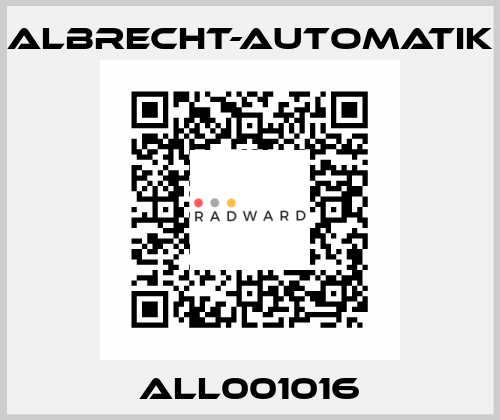 ALL001016 Albrecht-Automatik