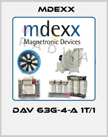 DAV 63G-4-A 1T/1  Mdexx