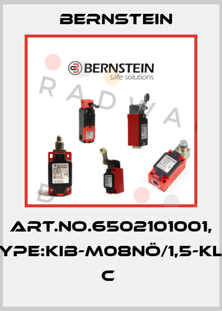 Art.No.6502101001, Type:KIB-M08NÖ/1,5-KL2            C  Bernstein